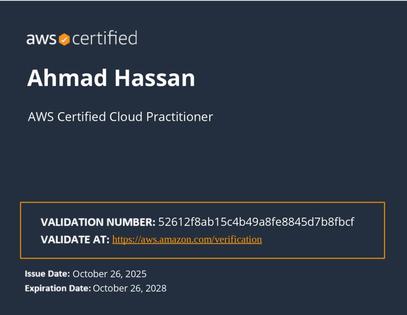 AWS Certified Cloud Practitioner